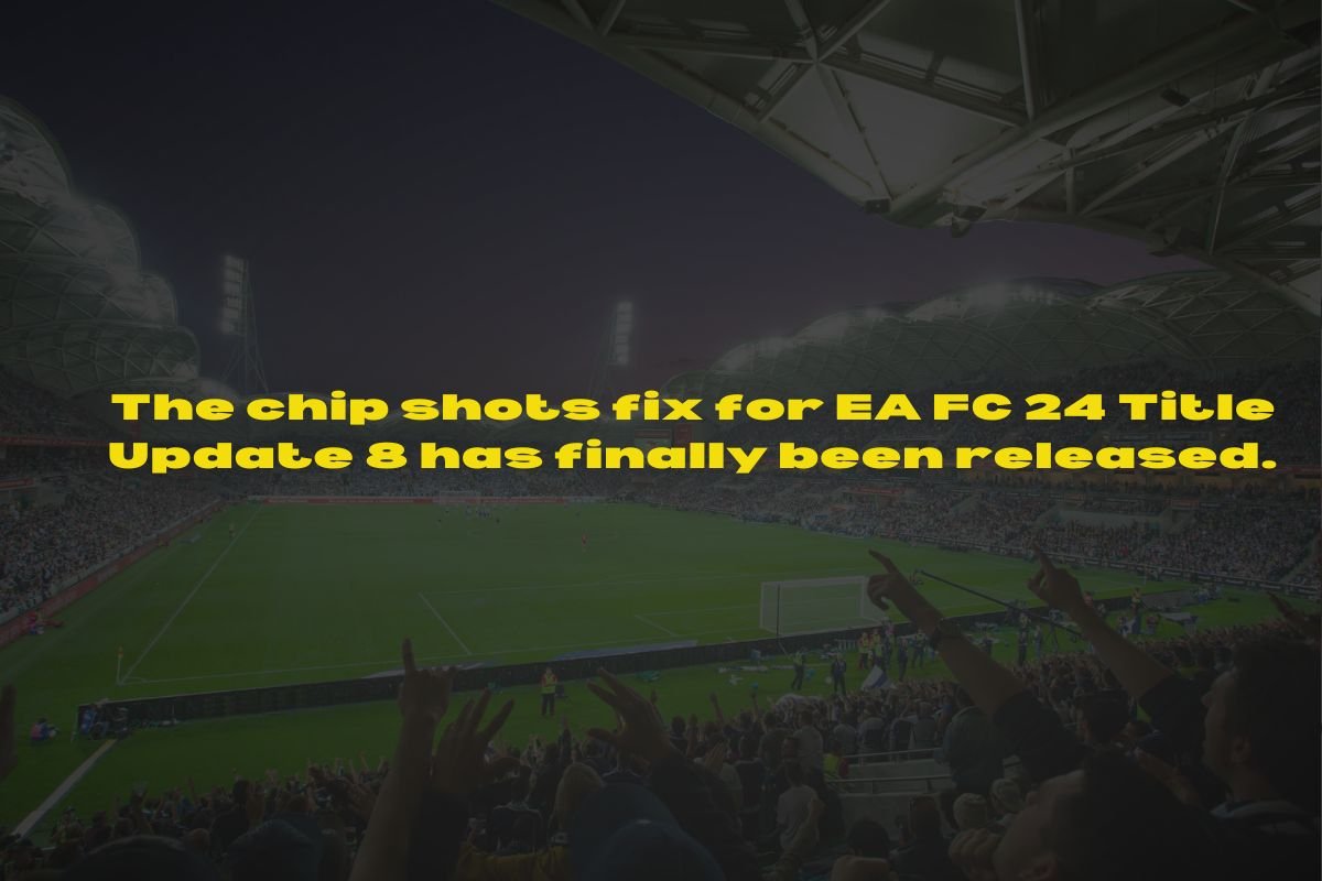 The chip shots fix for EA FC 24 Title Update 8 has finally been released.