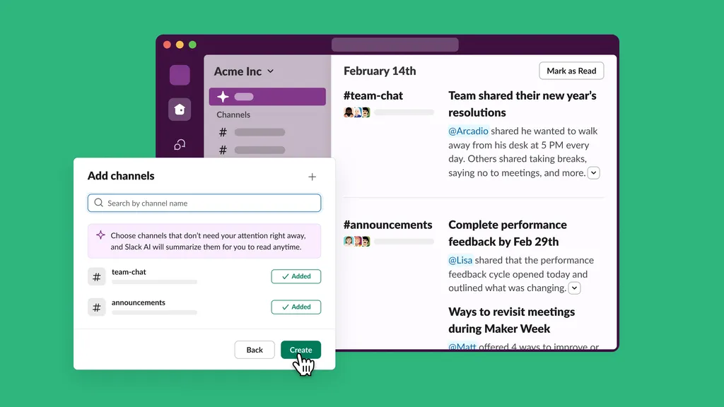 Slack taps AI to summarize your long-winded co-workers